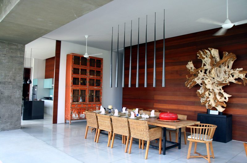 Ambalama Villa Dining Area, Seseh | 7 Bedroom Villas Bali