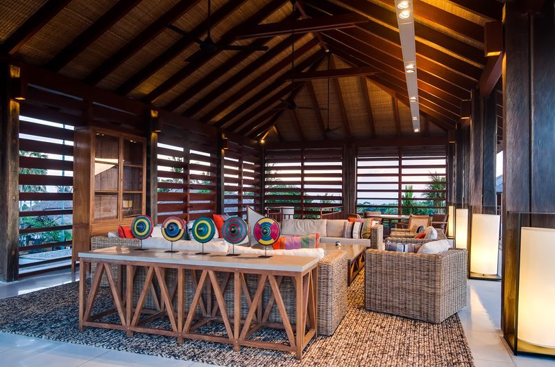 Ambalama Villa Living Area, Seseh | 7 Bedroom Villas Bali