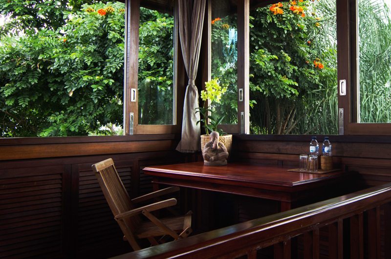 Atas Awan Villa Study Table, Ubud | 7 Bedroom Villas Bali