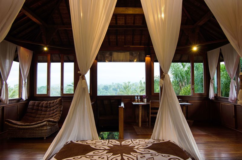 Atas Awan Villa Bedroom with View, Ubud | 7 Bedroom Villas Bali