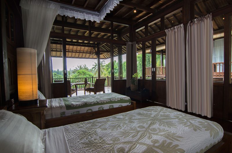 Atas Awan Villa Twin Bedroom and Balcony, Ubud | 7 Bedroom Villas Bali
