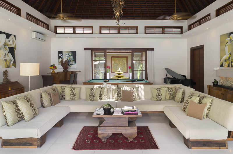 Lataliana Villas Living Area, Seminyak | 7 Bedroom Villas Bali