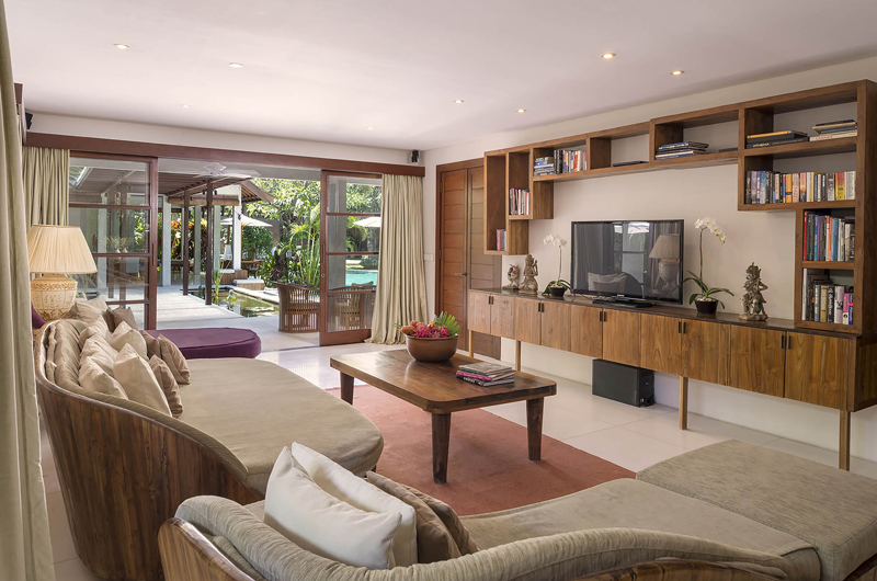 Lataliana Villas TV Room, Seminyak | 7 Bedroom Villas Bali
