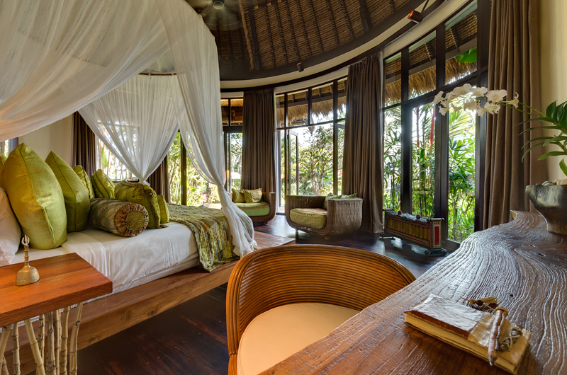 Taman Ahimsa Bedroom with Garden View, Seseh | 7 Bedroom Villas Bali