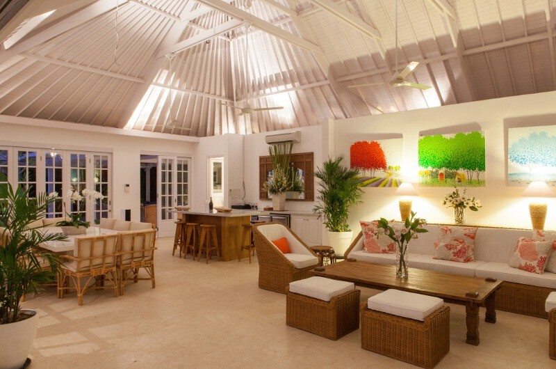 The Cotton House Living Area, Seminyak | 7 Bedroom Villas Bali