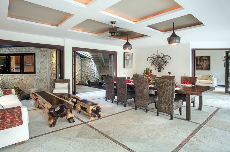 Villa Avalon Bali Dining Area, Canggu | 7 Bedroom Villas Bali