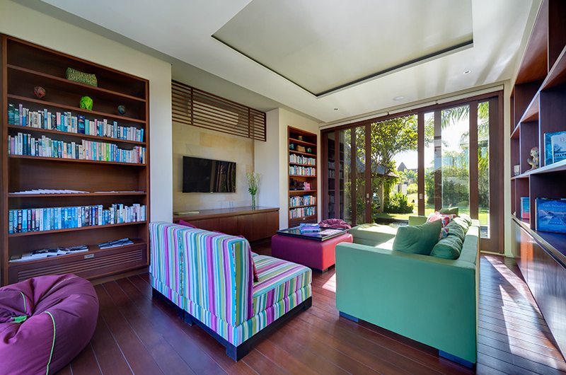 Bendega Villas Study Area with Sofa, Canggu | 7 Bedroom Villas Bali