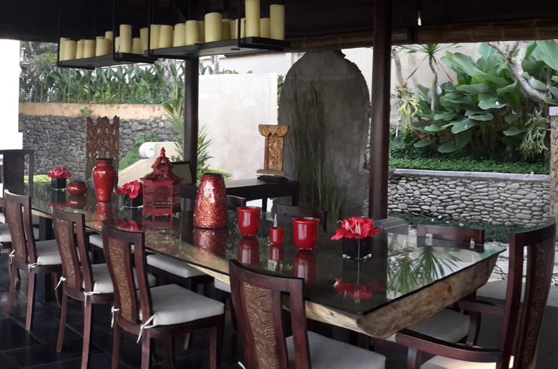 Villa Kembang Dining Area, Ubud | 7 Bedroom Villas Bali