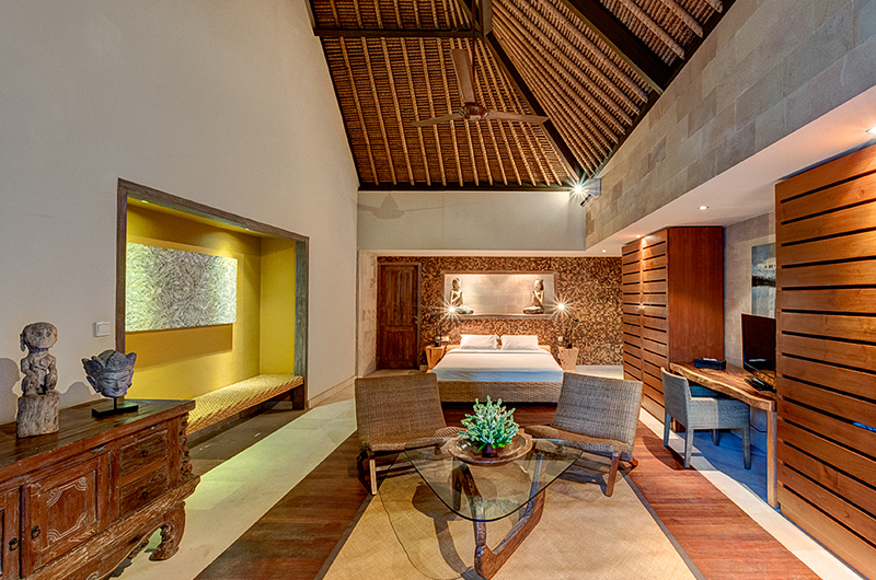 Villa Massilia Bedroom with Seating Area, Seminyak | 7 Bedroom Villas Bali